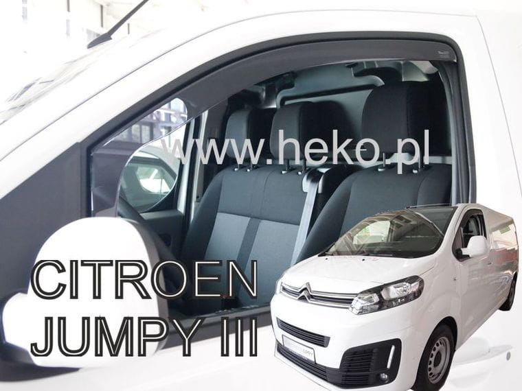 ®HEKO מגני רוח השחלה לסיטרואן ג'אמפי דור 3 שנים 2016+