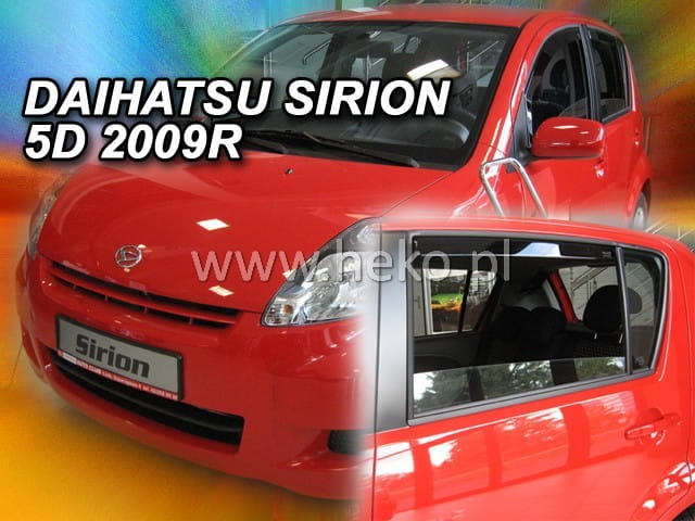 ®HEKO מגני רוח השחלה לדייהטסו סיריון דור 2 שנים 2005 - 2010