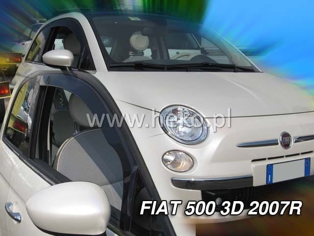 ®HEKO מגני רוח השחלה לפיאט 500 3 דלתות 2007+
