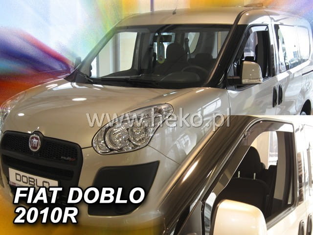 ®HEKO מגני רוח השחלה לפיאט דובלו דור 2 2010-2022