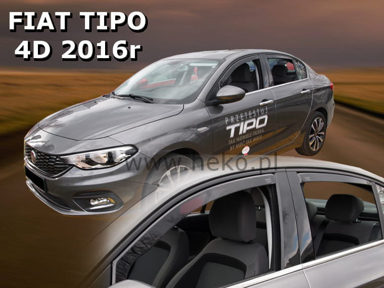 ®HEKO מגני רוח השחלה לפיאט טיפו 2016+