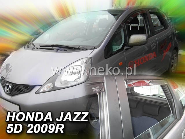 ®HEKO מגני רוח השחלה להונדה ג'אז דור 3 שנים 2008-2015