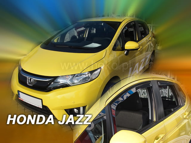 ®HEKO מגני רוח השחלה להונדה ג'אז דור 4 שנים 2015-2020