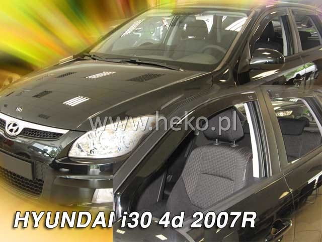 ®HEKO מגני רוח השחלה ליונדאי i30 הצ'בק דור 1 שנים 2007-2012