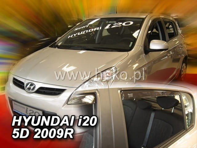 ®HEKO מגני רוח השחלה ליונדאי i20 דור 1 שנים 2009-2015