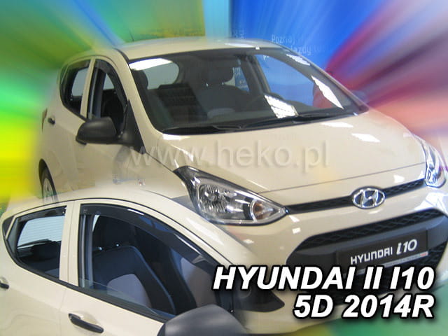 ®HEKO מגני רוח השחלה ליונדאי i10 דור 2 שנים 2014-2019