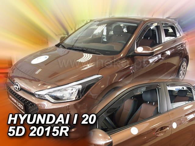 ®HEKO מגני רוח השחלה ליונדאי i20 דור 2 שנים 2015-2020
