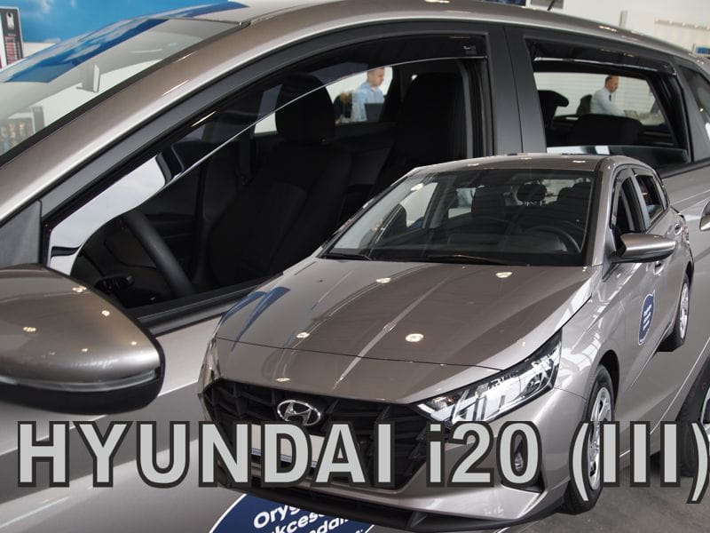 ®HEKO מגני רוח השחלה ליונדאי i20 דור 3 שנים 2021-2024