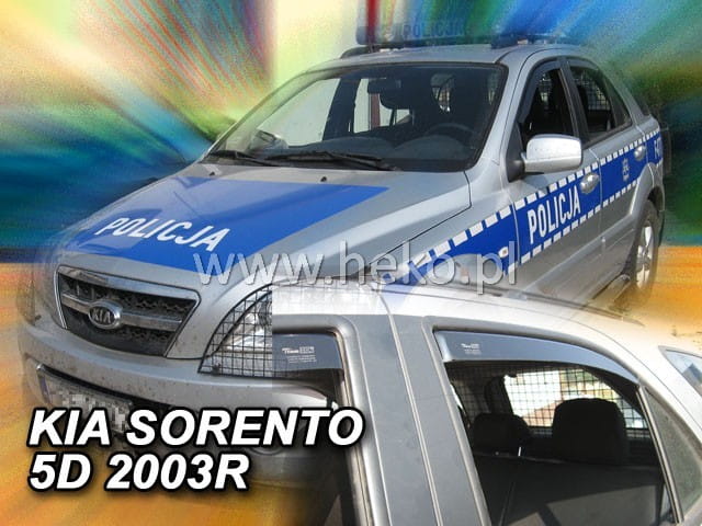 ®HEKO מגני רוח השחלה לקיה סורנטו דור 1 שנים 2002-2009