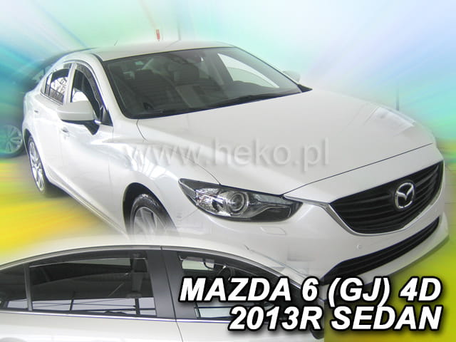 ®HEKO מגני רוח השחלה למאזדה 6 סדן GJ דור 3 שנת 2013+