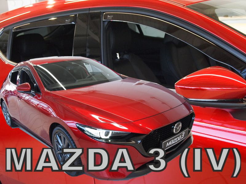 ®HEKO מגני רוח השחלה למאזדה 3 הצ'בק דור 4 שנת 2019+