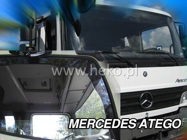 ®HEKO מגני רוח השחלה למשאית מרצדס אטגו שנת 1998+