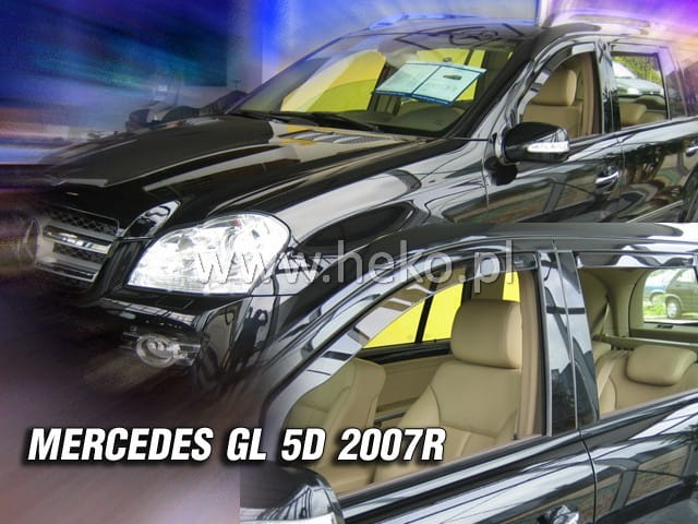 ®HEKO מגני רוח השחלה למרצדס X164 GL שנים 2006-2012