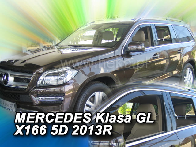 ®HEKO מגני רוח השחלה למרצדס GLS I X166 / GLX166 שנים 2015-2019