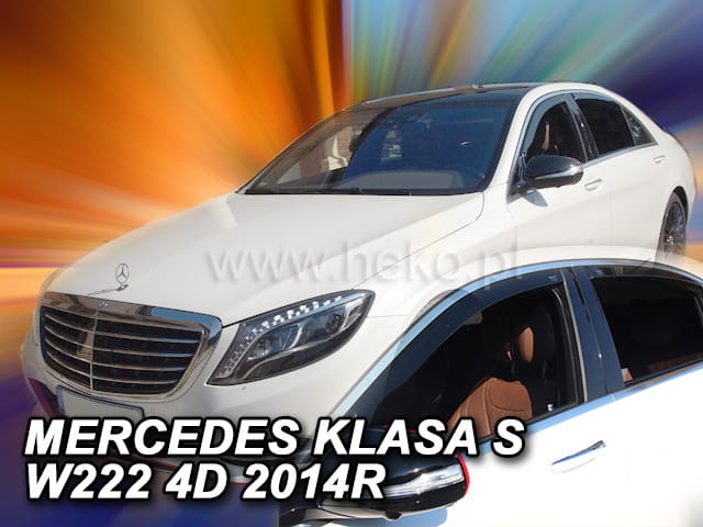 ®HEKO מגני רוח השחלה מרצדס S W222 שנים 2013-2020