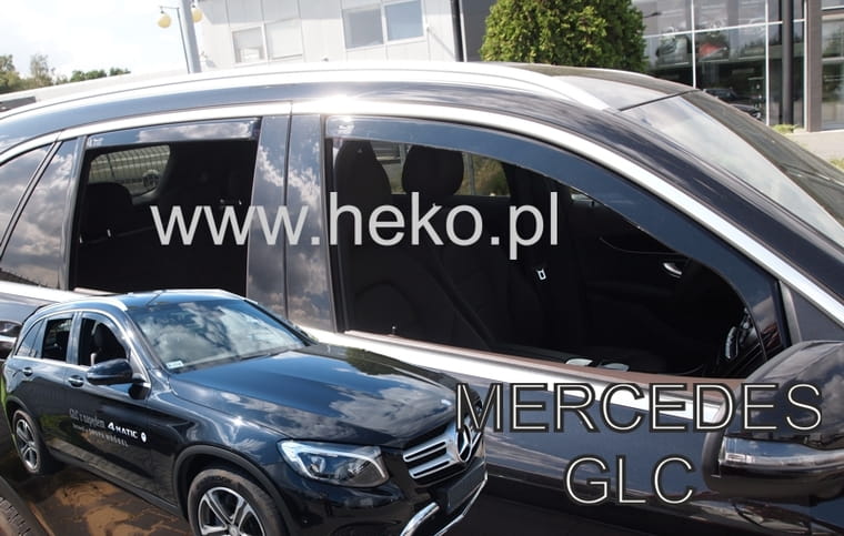 ®HEKO מגני רוח השחלה למרצדס GLC I X253 שנים 2016-2022