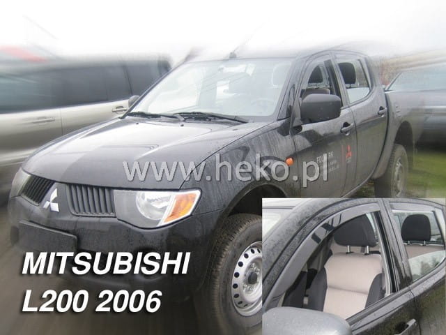 ®HEKO מגני רוח השחלה למיצובישי הנטר L-200 שנים 2005-2015