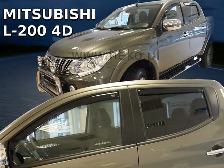 ®HEKO מגני רוח השחלה למיצובישי טרייטון L-200 שנים  2019 - 2015