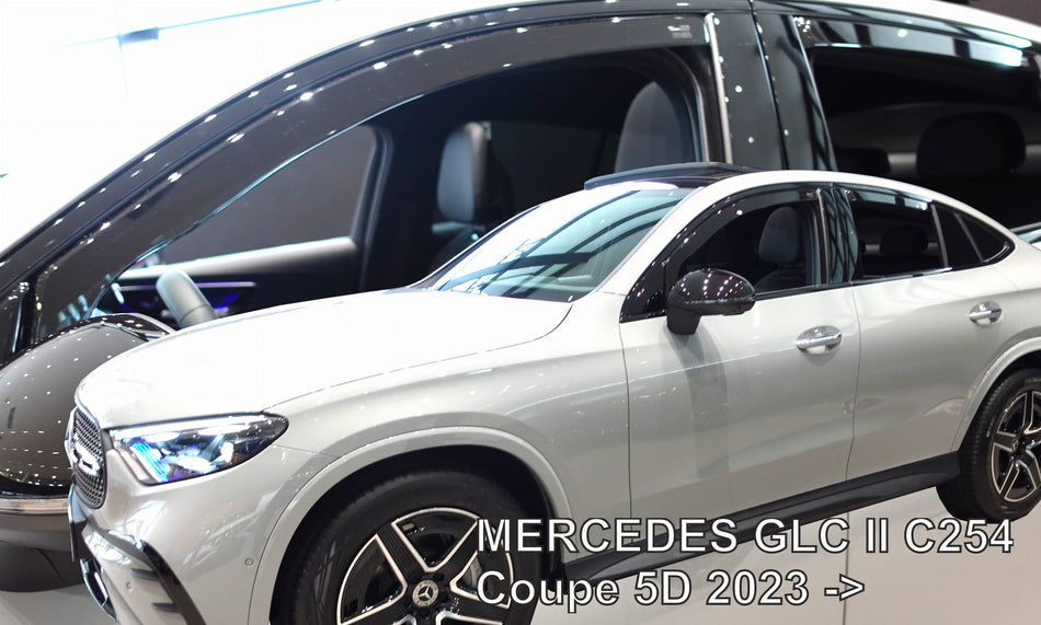 ®HEKO מגני רוח השחלה למרצדס GLC Coupe II C254 שנת 2023+