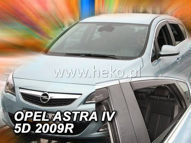 ®HEKO מגני רוח השחלה לאופל אסטרה 4/5 דלתות דור 4 שנת 2009+