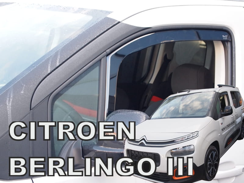 ®HEKO מגני רוח השחלה לסיטרואן ברלינגו דור 3 2018+