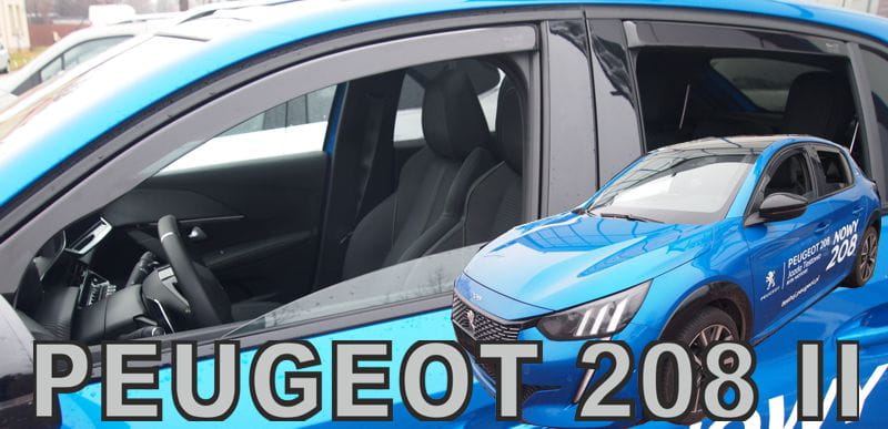 ®HEKO מגני רוח השחלה לפיג'ו 208 דור 2 שנת 2019+