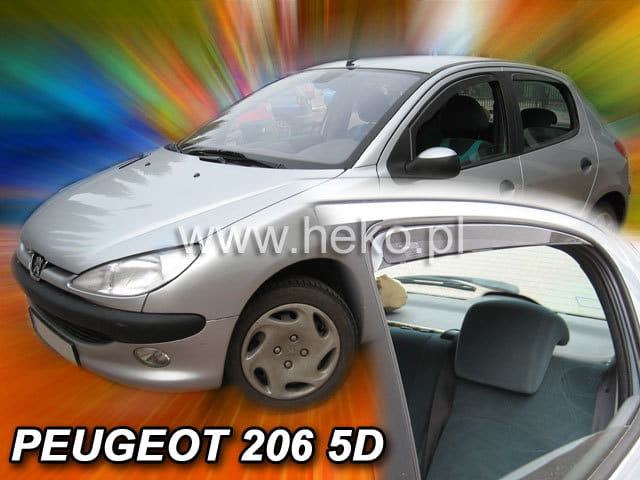®HEKO מגני רוח השחלה לפיג'ו 206 שנים 1998-2012