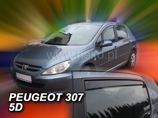 ®HEKO מגני רוח השחלה לפיג'ו 307 שנת 2001+