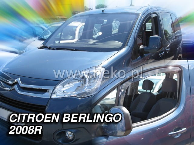 ®HEKO מגני רוח השחלה לסיטרואן ברלינגו דור 2 / פיג'ו פרטנר שנים 2008-2018