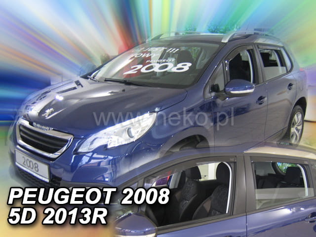 ®HEKO מגני רוח השחלה לפיג'ו 2008 דור 1 שנים 2013-2019