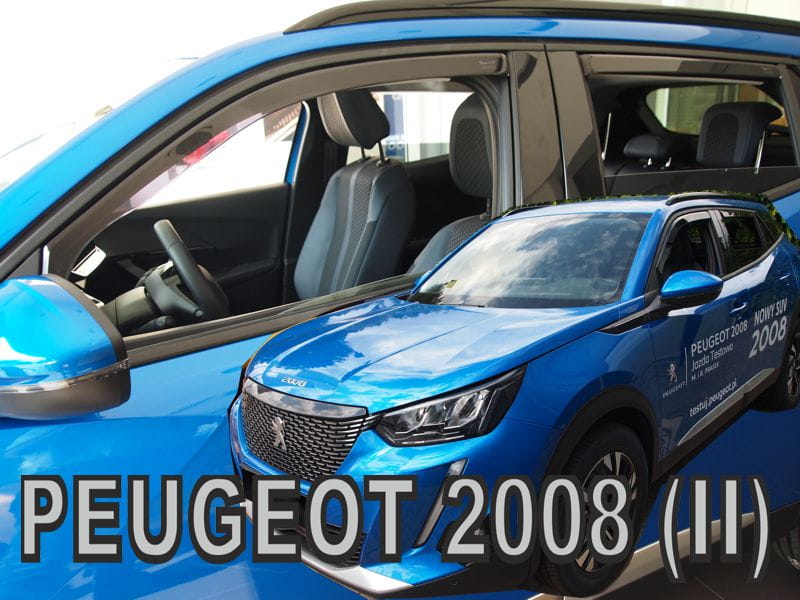 ®HEKO מגני רוח השחלה לפיג'ו 2008 דור 2 שנת 2019+
