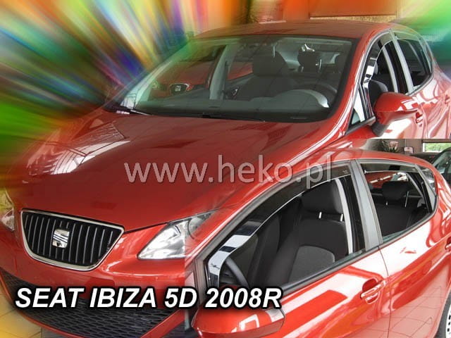 ®HEKO מגני רוח השחלה לסיאט איביזה הצ'בק דור 4 שנים 2008-2017