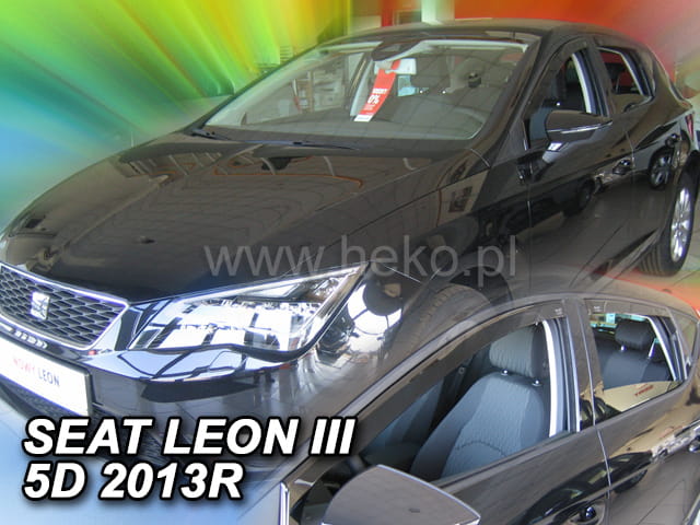 ®HEKO מגני רוח השחלה לסיאט לאון דור 3 שנים 2013-2020
