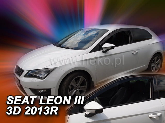®HEKO מגני רוח השחלה לסיאט לאון / קופרה 3 דלתות 2013-2020