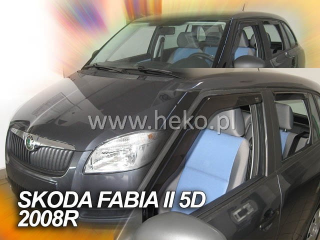 ®HEKO מגני רוח השחלה לסקודה פאביה סטיישן דור 2 שנים 2008-2015