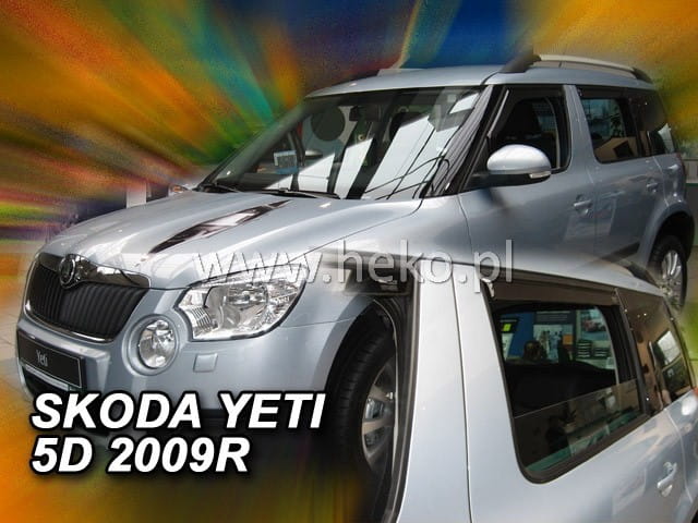 ®HEKO מגני רוח השחלה לסקודה יטי שנת 2009+