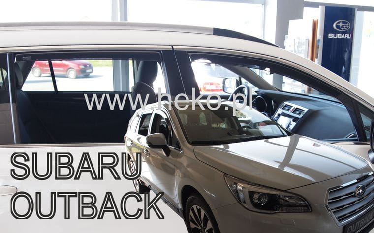 ®HEKO מגני רוח השחלה לסובארו אאוטבק דור 5 שנים 2015-2020