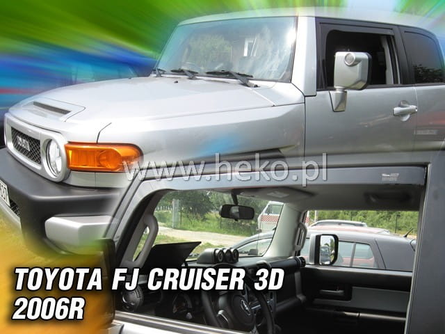 ®HEKO מגני רוח השחלה לטויוטה FJ Cruiser שנים 2006-2022