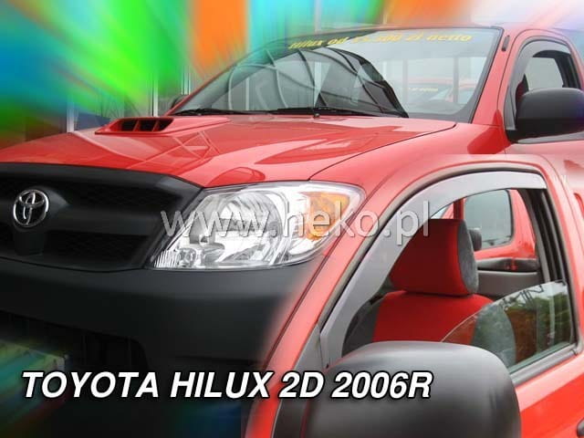 ®HEKO מגני רוח השחלה טויוטה היילוקס 2 דלתות דור 7 שנים 2006-2015