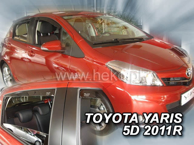 ®HEKO מגני רוח השחלה לטויוטה יאריס דור 3 שנים 2011-2020