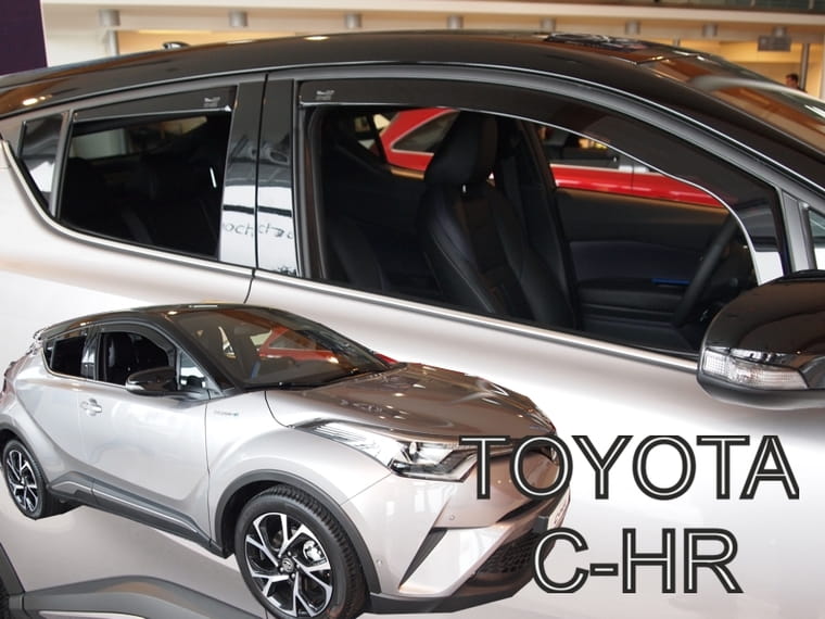 ®HEKO מגני רוח השחלה לטויוטה C-HR דור 1 שנים 2016-2023
