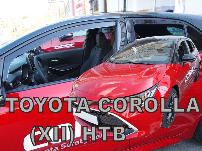®HEKO מגני רוח השחלה לטויוטה קורולה הצ'בק דור XII שנת 2018 ומעלה