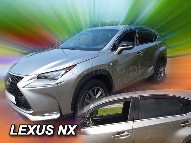 ®HEKO מגני רוח השחלה ללקסוס NX דור 1 שנים 2014-2021