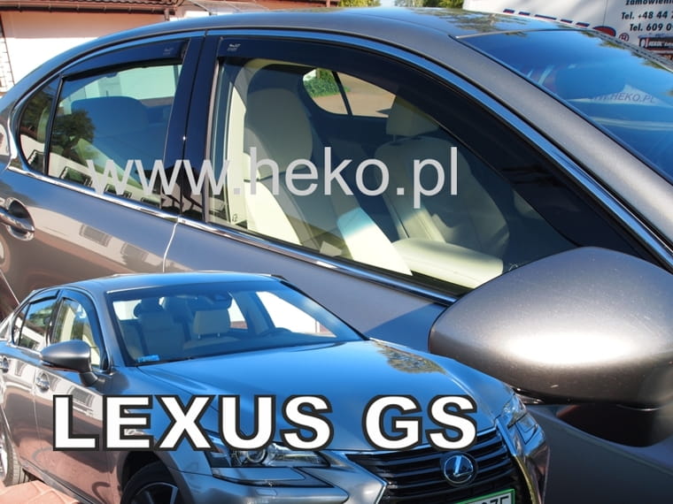 ®HEKO מגני רוח השחלה ללקסוס GS דור 4 שנים 2012-2020