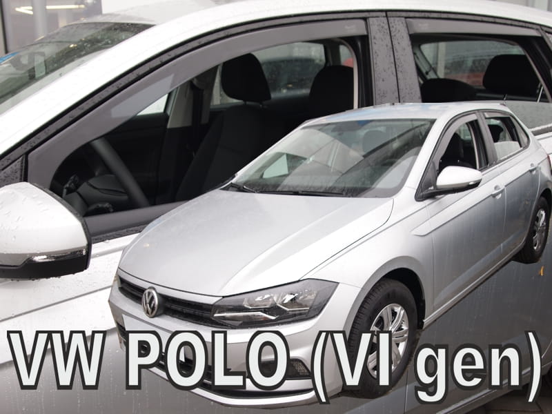 ®HEKO מגני רוח השחלה לפולקסווגן פולו הצ'בק דור 6 שנת 2017+