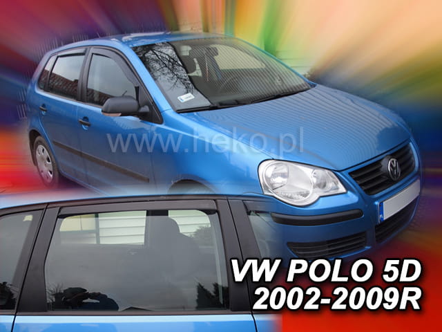 ®HEKO מגני רוח השחלה לפולקסווגן פולו שנים 2002-2009