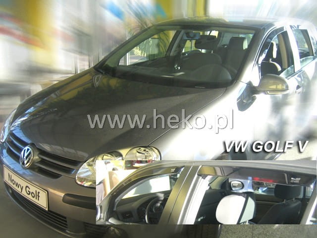 ®HEKO מגני רוח השחלה לפולקסווגן גולף דור 5 שנים 2004-2008