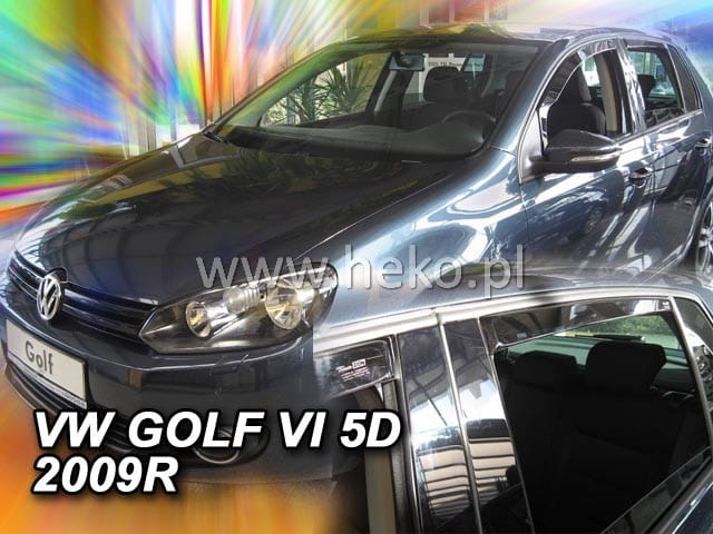 ®HEKO מגני רוח השחלה לפולקסווגן גולף דור 6 שנים 2008-2012