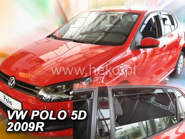 ®HEKO מגני רוח השחלה לפולקסווגן פולו דור 5 שנים 2009-2017
