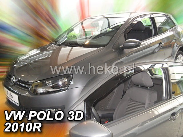 ®HEKO מגני רוח השחלה לפולקסווגן פולו 3 דלתות דור 5 שנים 2009-2017